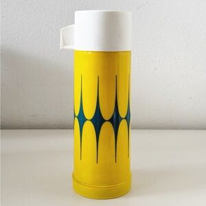 Vintage MCM LAMPE NORMA Advertising Thermos Made in England